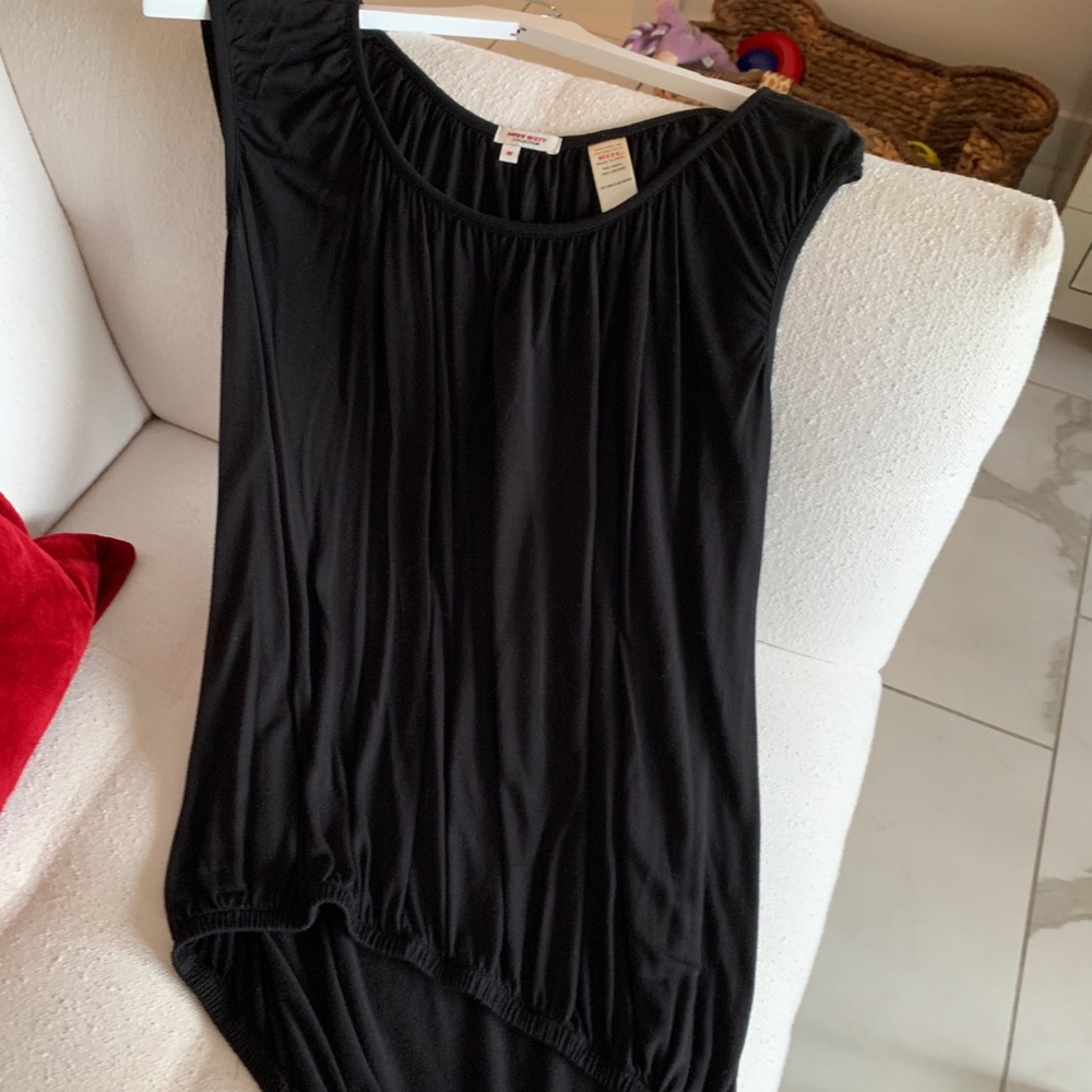 MISS SIXTY BLOUSE OVER ELASTIC WAISTED TOP